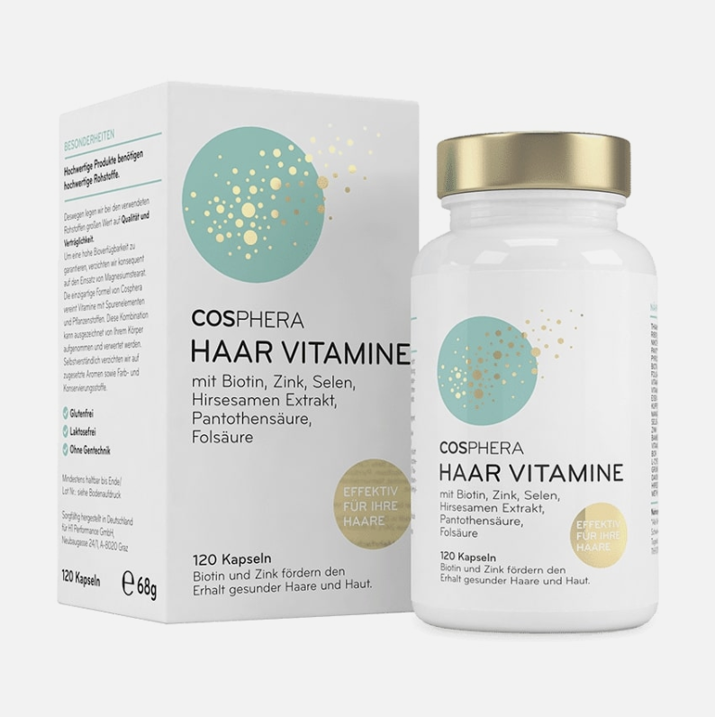 COSPHERA Haar-Vitamin Kapseln